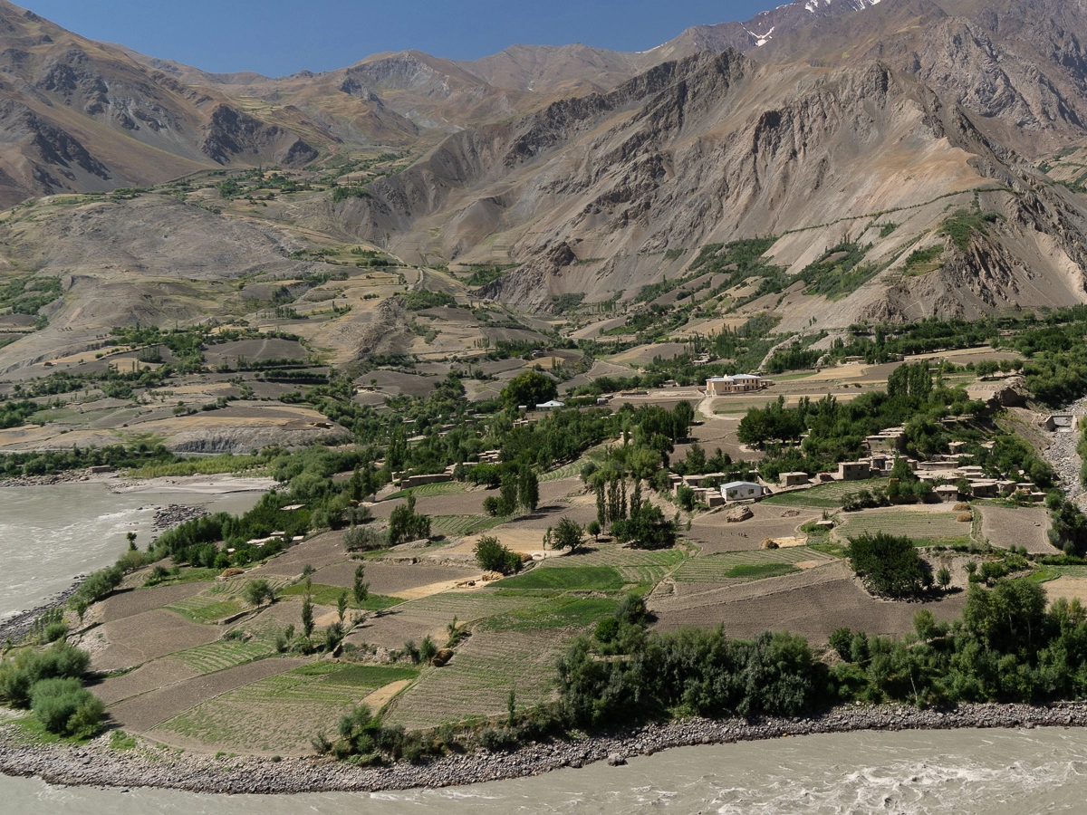  Afghanistan, on the other side of the Pyanj.