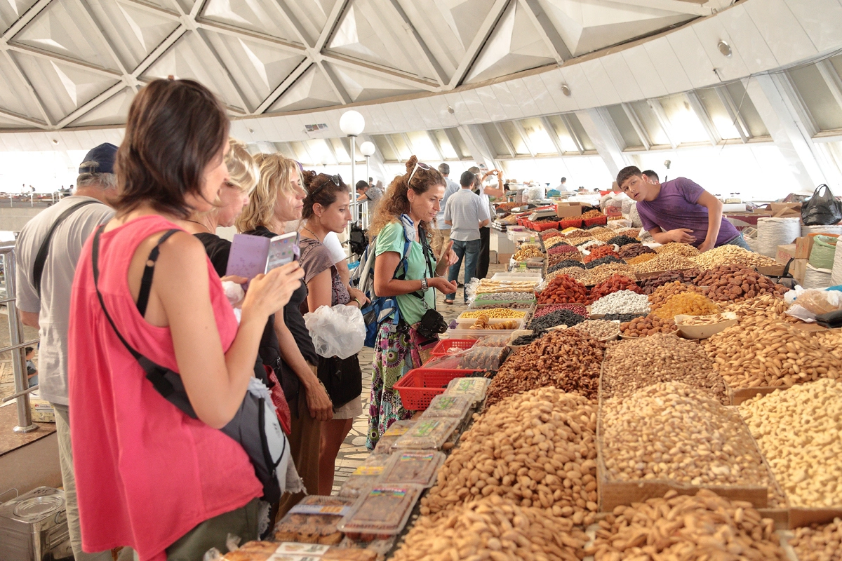 Chorsu Bazaar in Tashkent